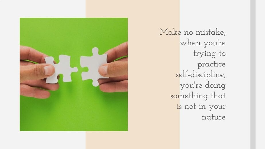 Embrace Self Discipline Chapter 4