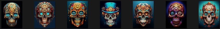 Steampunk Skull Adult PLR Cover Illustrations