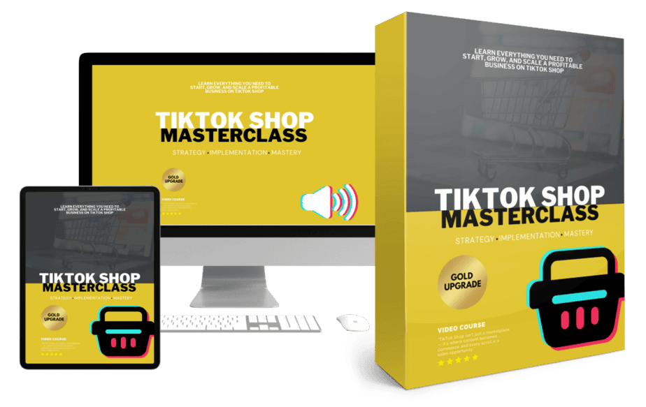 TikTok Marketing Masterclass Upsell Bundle