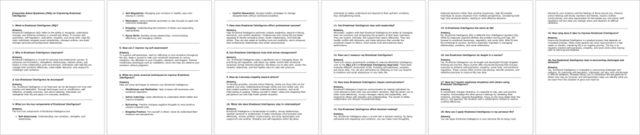 Improve Your Emotional Intelligence FAQs