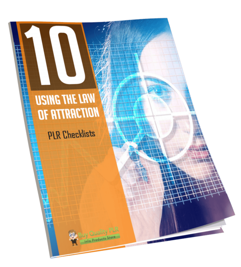 10 Using the Law of Attraction PLR Checklists