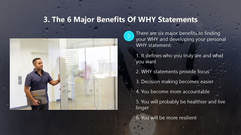 Discover Your WHY Chapter 9