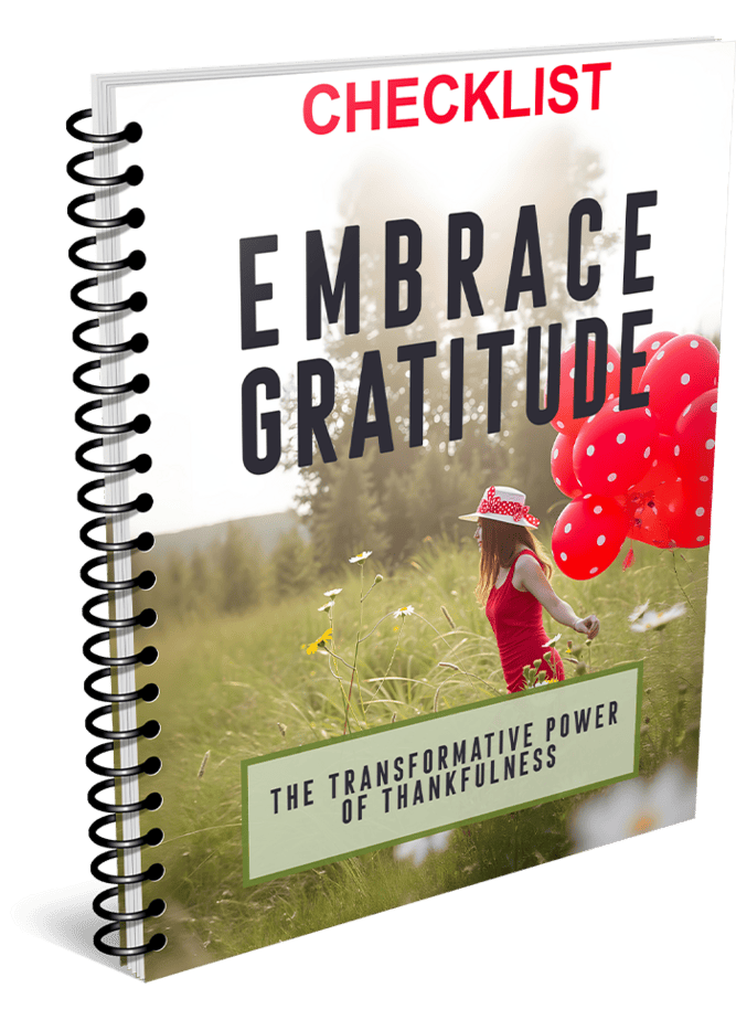 Embrace Gratitude Checklist