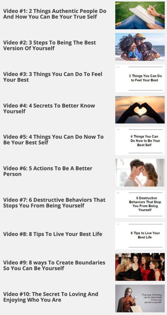 Transform Your Life Videos