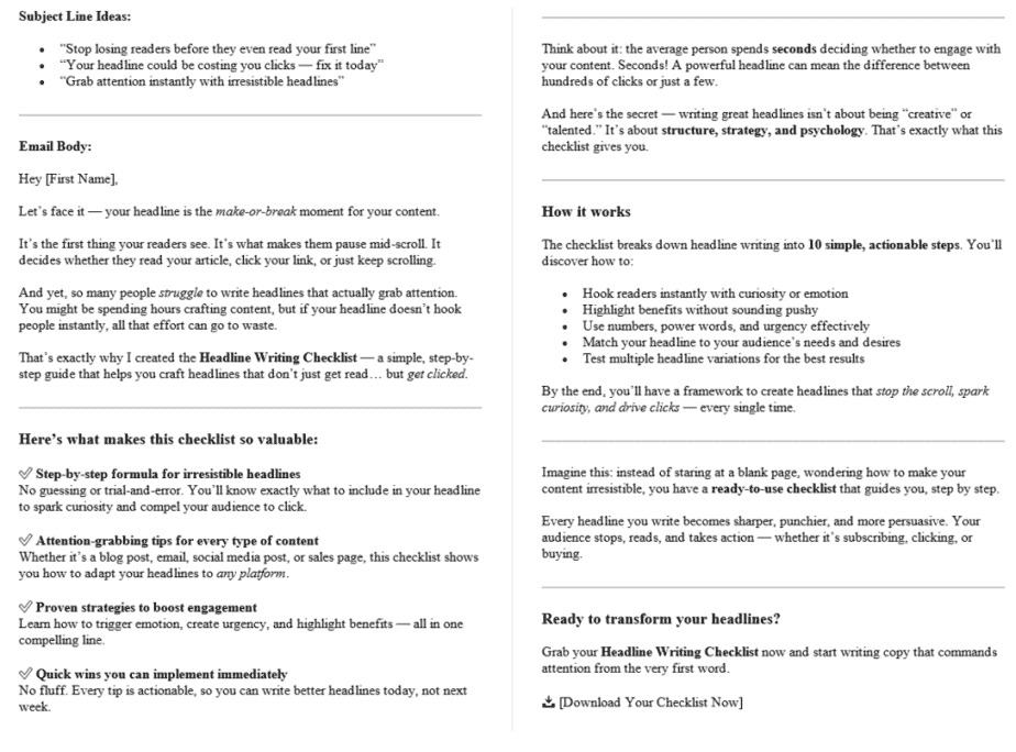 10 Copywriting PLR Autoresponders Sample