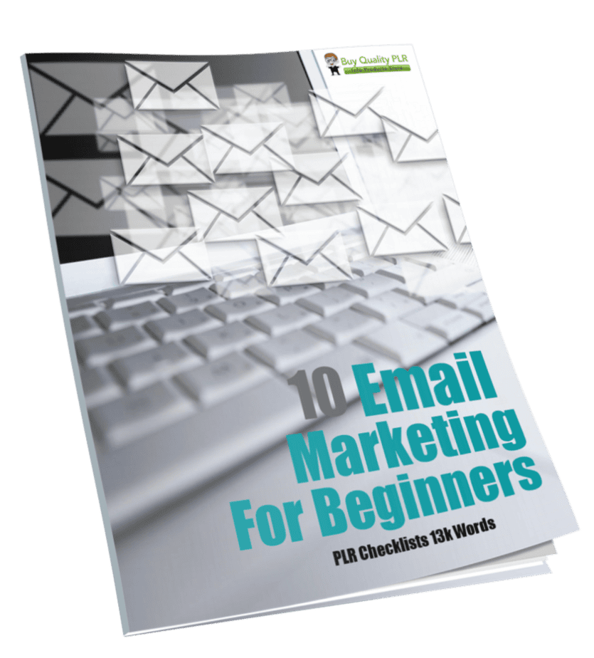 10 Email Marketing For Beginners PLR Checklists 10k Words