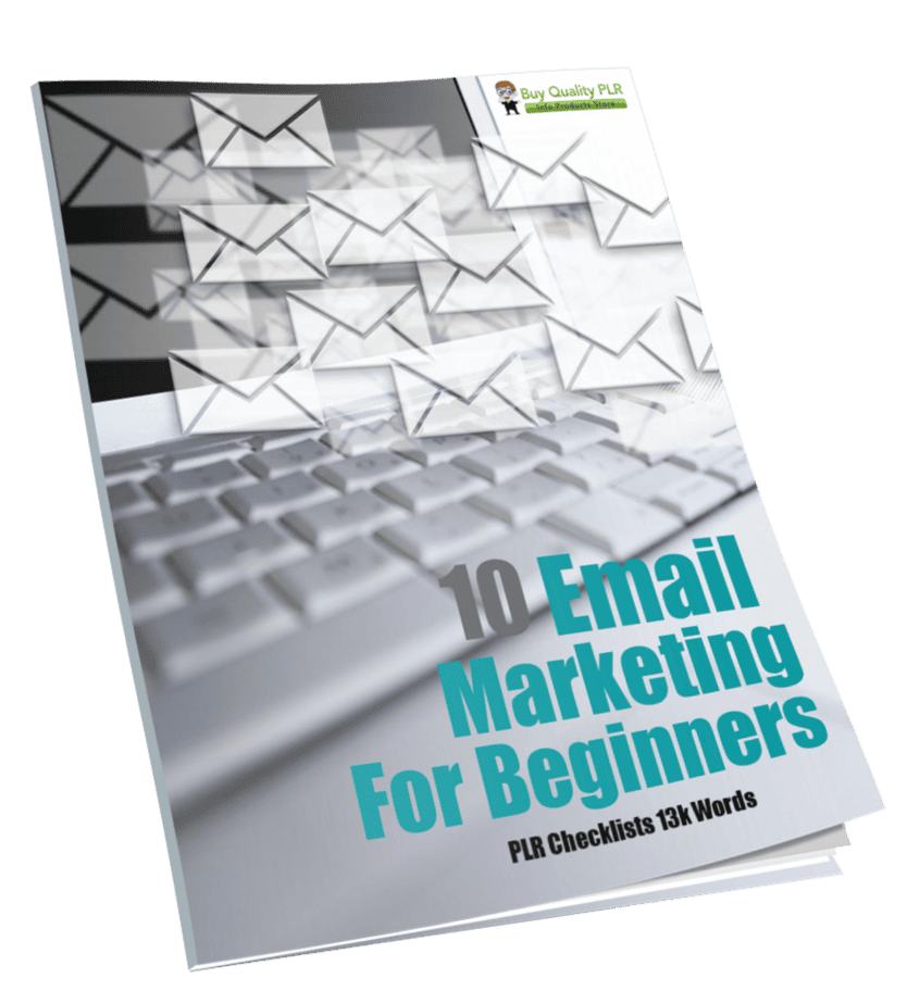 10 Email Marketing For Beginners PLR Checklists 10k Words