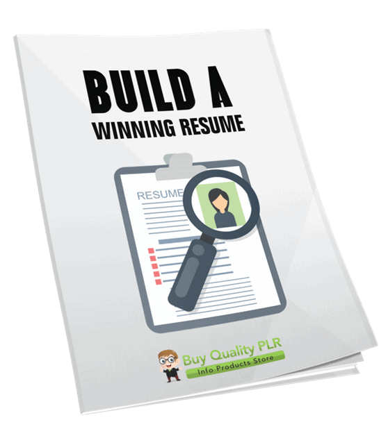 Build a Winning Resume PLR Course