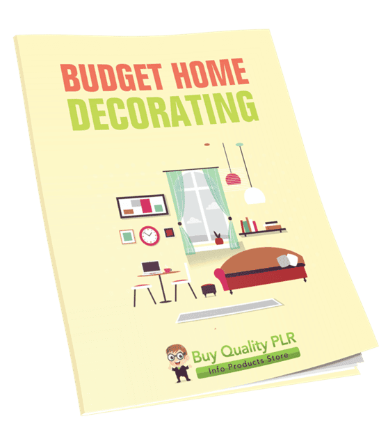 Budget Home Decorating PLR Course