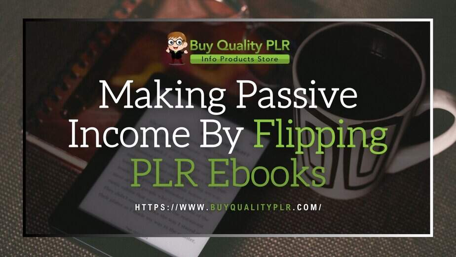 Making Passive Income By Flipping PLR Ebooks