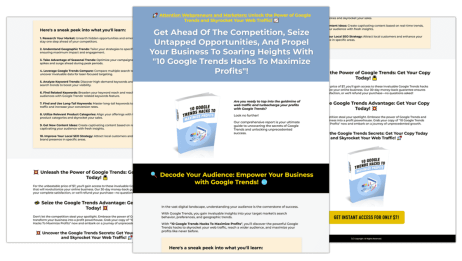 10 Google Trends Hacks To Maximize Profits Sales Copy