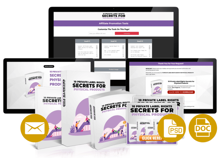 10 Private Label Rights Secrets For Physical Products Combo