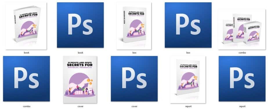 10 Private Label Rights Secrets For Physical Products E Cover Graphics