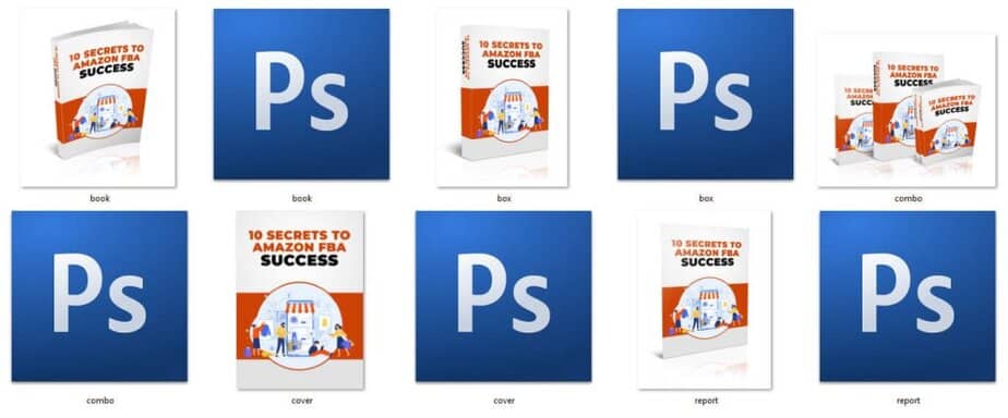 10 Secrets To Amazon FBA Success E Cover Graphics