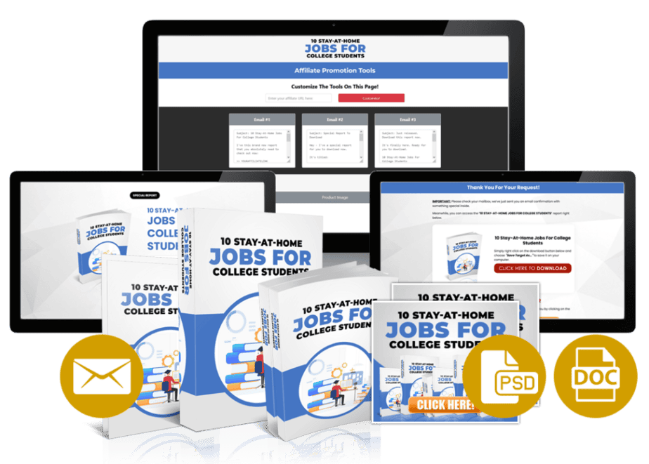 10 Stay At Home Jobs For College Students Combo