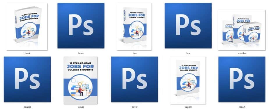 10 Stay At Home Jobs For College Students E Cover Graphics