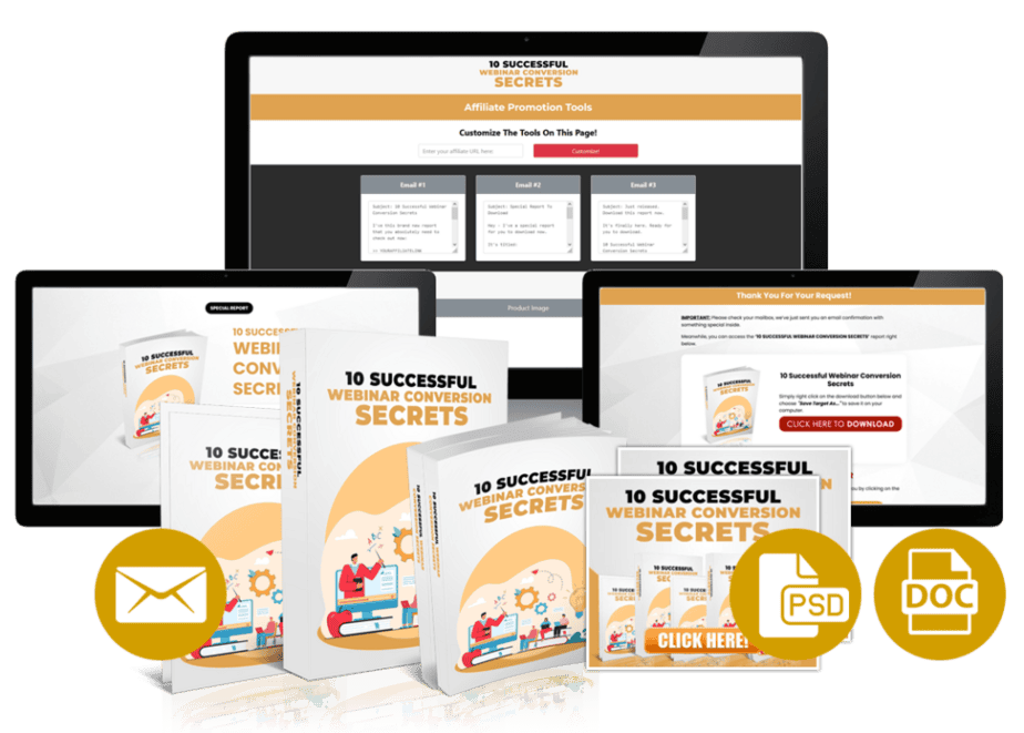 10 Successful Webinar Conversion Secrets Combo