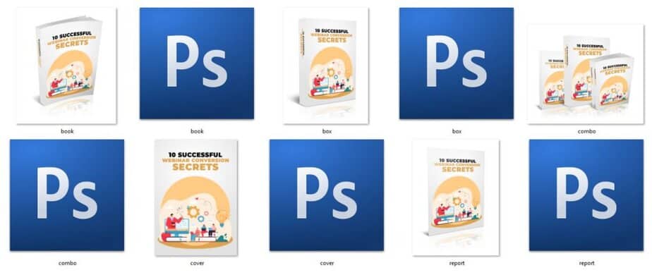 10 Successful Webinar Conversion Secrets E Cover Graphics