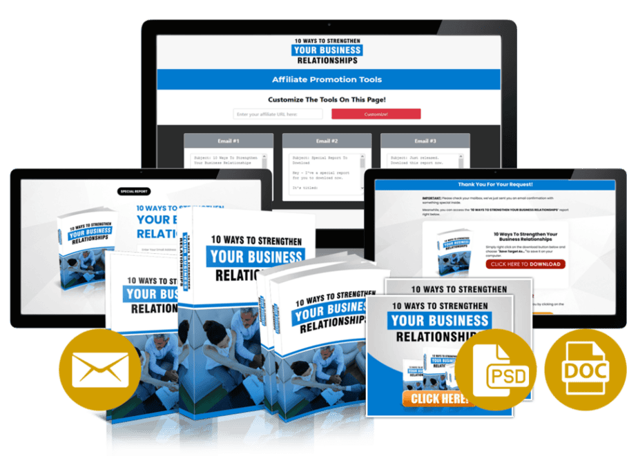 10 Ways To Strengthen Your Business Relationships Combo