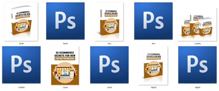 20 Ecommerce Secrets For New Entrepreneurs E Cover Graphics