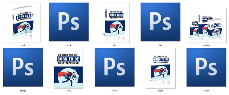 20 Signs You Are Born To Be An Entrepreneur E Cover Graphics