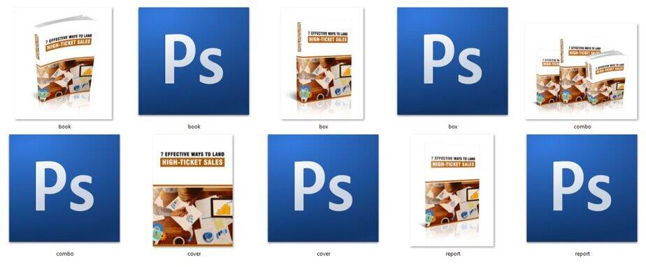 7 Effective Ways To Land High Ticket Sales E Cover Graphics