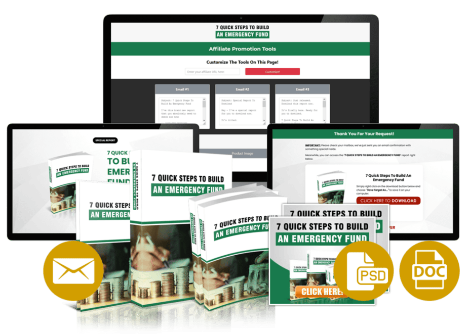 7 Quick Steps To Build An Emergency Fund Combo