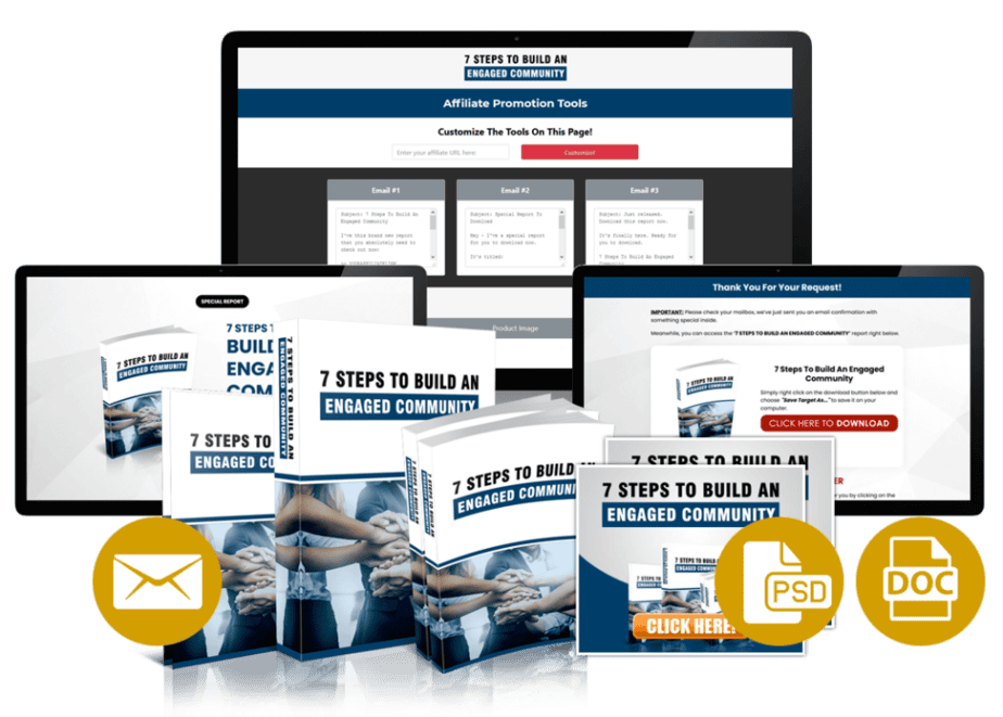 7 Steps To Build An Engaged Community Combo