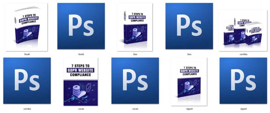 7 Steps To GDPR Website Compliance E Cover Graphics