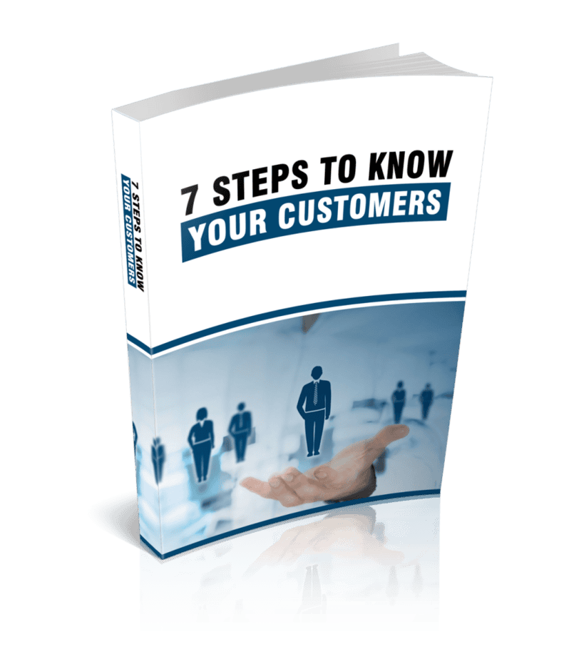 7 Steps To Know Your Customers Ebook