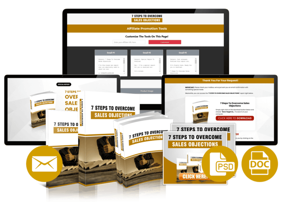 7 Steps To Overcome Sales Objections Combo