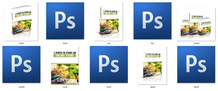 7 Steps To Start An Online Store E Cover Graphics