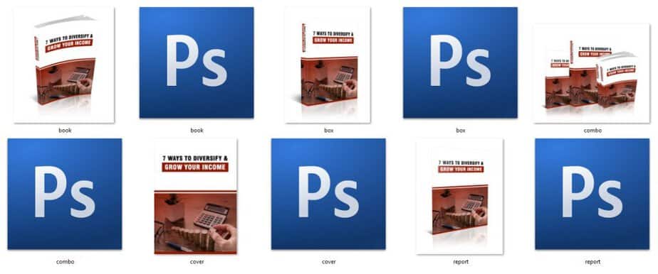 7 Ways To Diversify & Grow Your Income E Cover Graphics