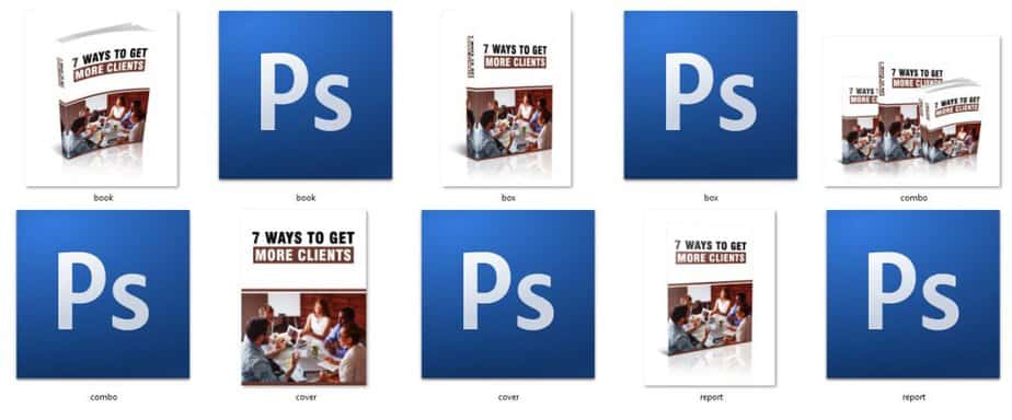 7 Ways To Get More Clients E Cover Graphics