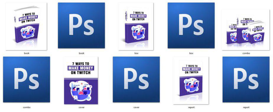 7 Ways To Make Money on Twitch E Cover Graphics