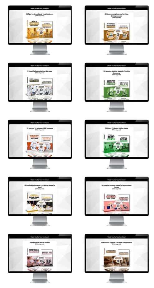 Bold Business Ideas 10 Download Pages