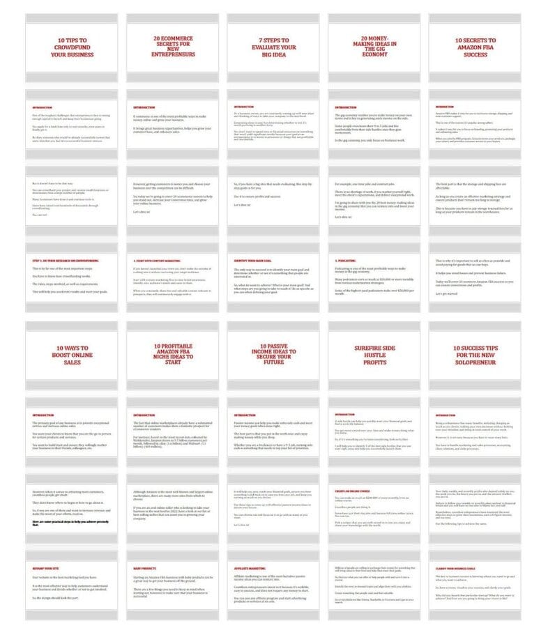 Bold Business Ideas Professional Slides