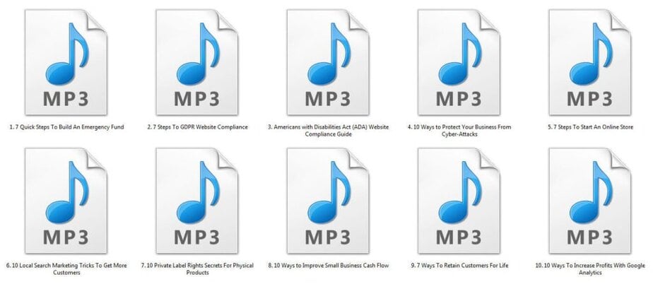 Business Growth and Security Mp3 Audio Files