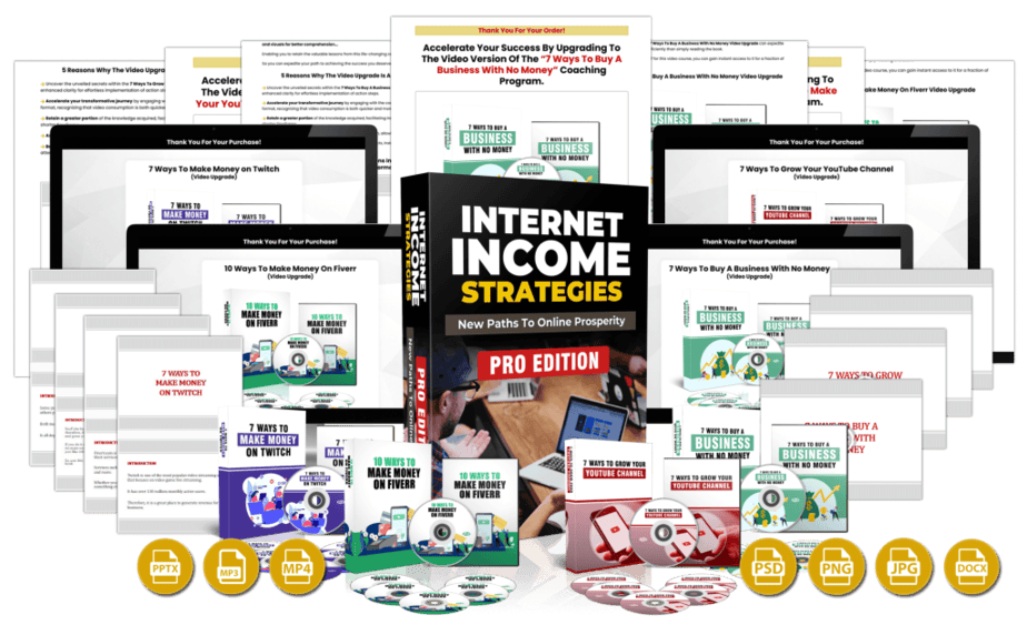 Internet Income Strategies Upsell Combo
