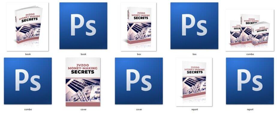JVZoo Money Making Secrets E Cover Graphics