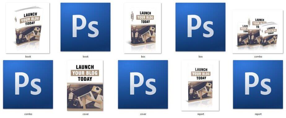 Launch Your Blog Today E Cover Graphics