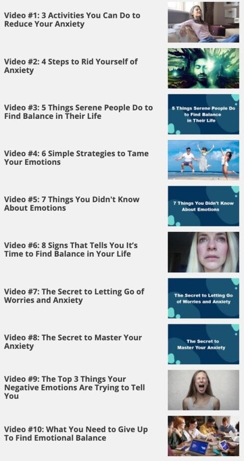 Master Your Emotions Videos