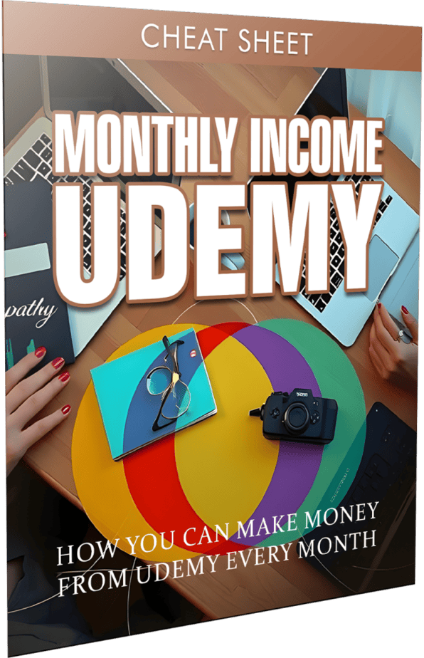 Monthly Income Udemy Cheatsheet