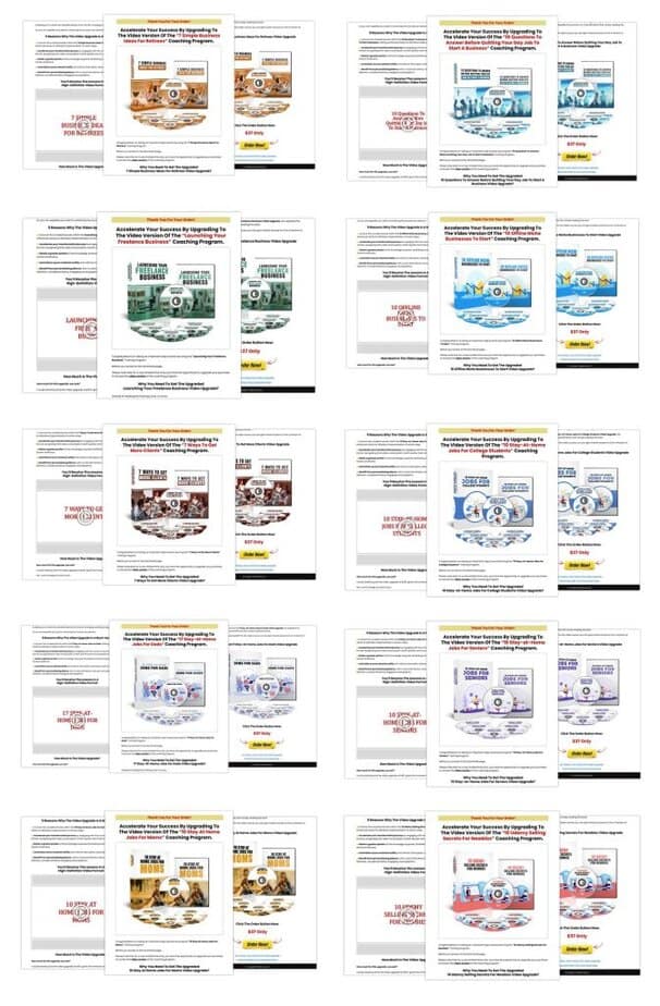 Remote Riches 10 Sales Pages