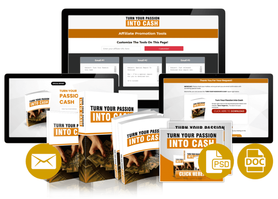 Turn Your Passion Into Cash Combo
