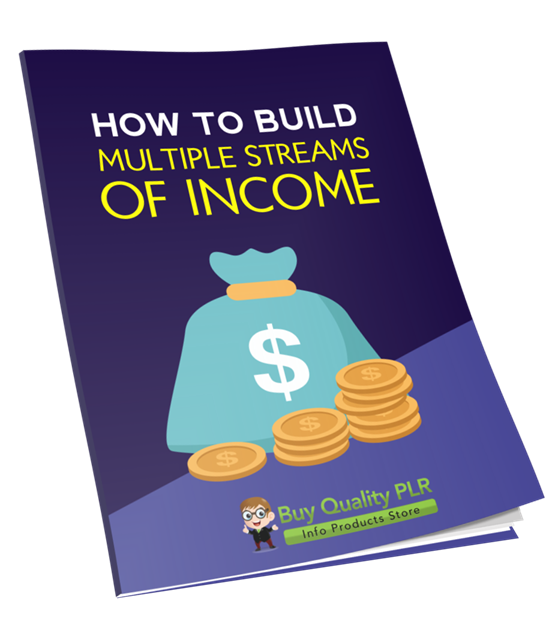How to Build Multiple Streams of Income PLR Course