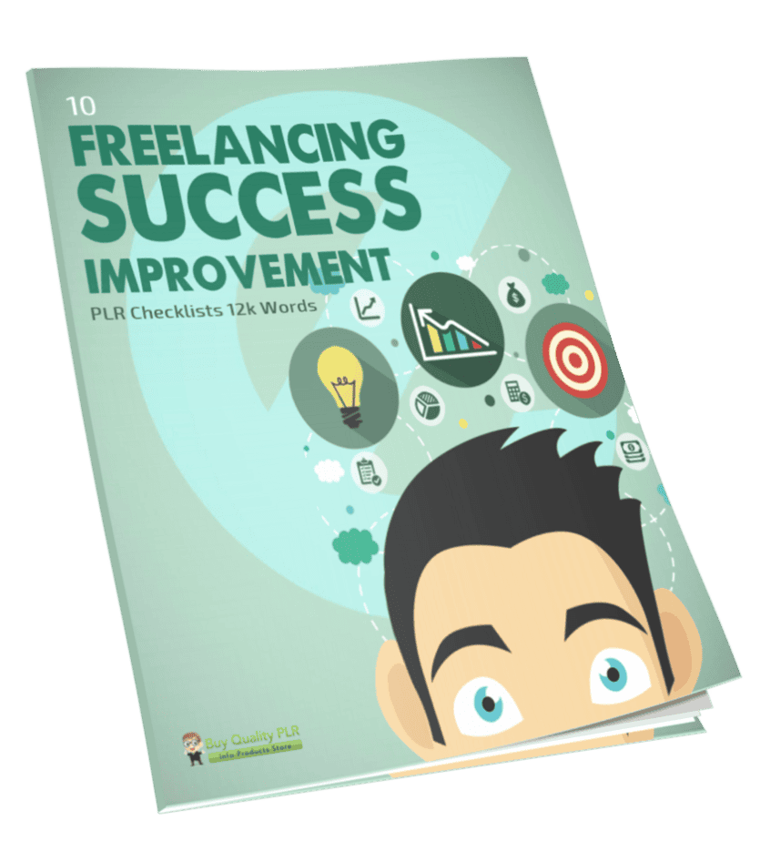 10 Freelancing Success Improvement PLR Checklists 12k Words