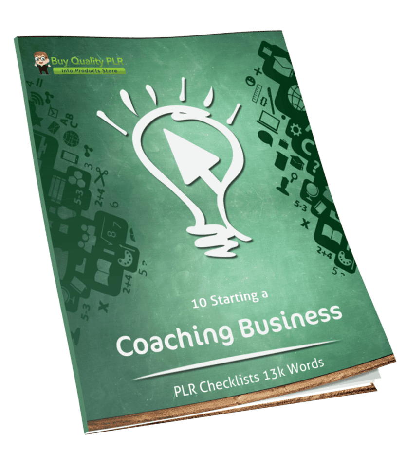 10 Starting a Coaching Business PLR Checklists 13k Words
