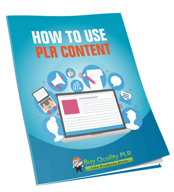 How to Use PLR Content PLR Course