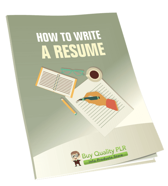 How to Write a Resume PLR Course